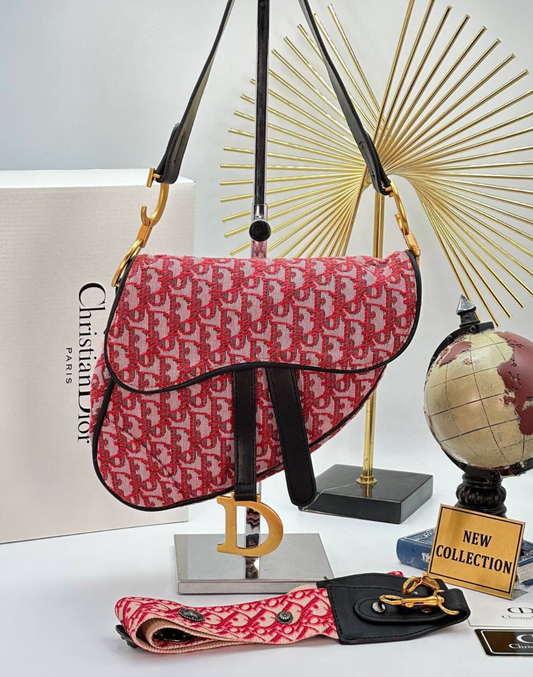 Christian Dior seddle red