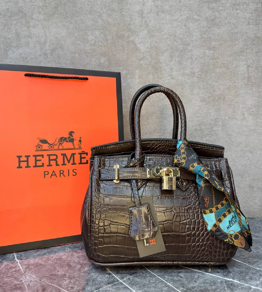Hermes Birkin 25 crocodile