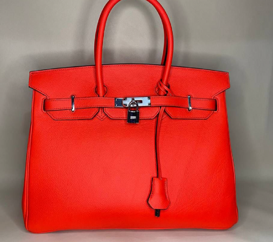 Hermes birkin 30 red