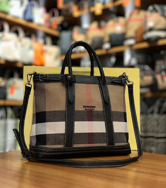 Burberry Vintage Check Shopper Bag