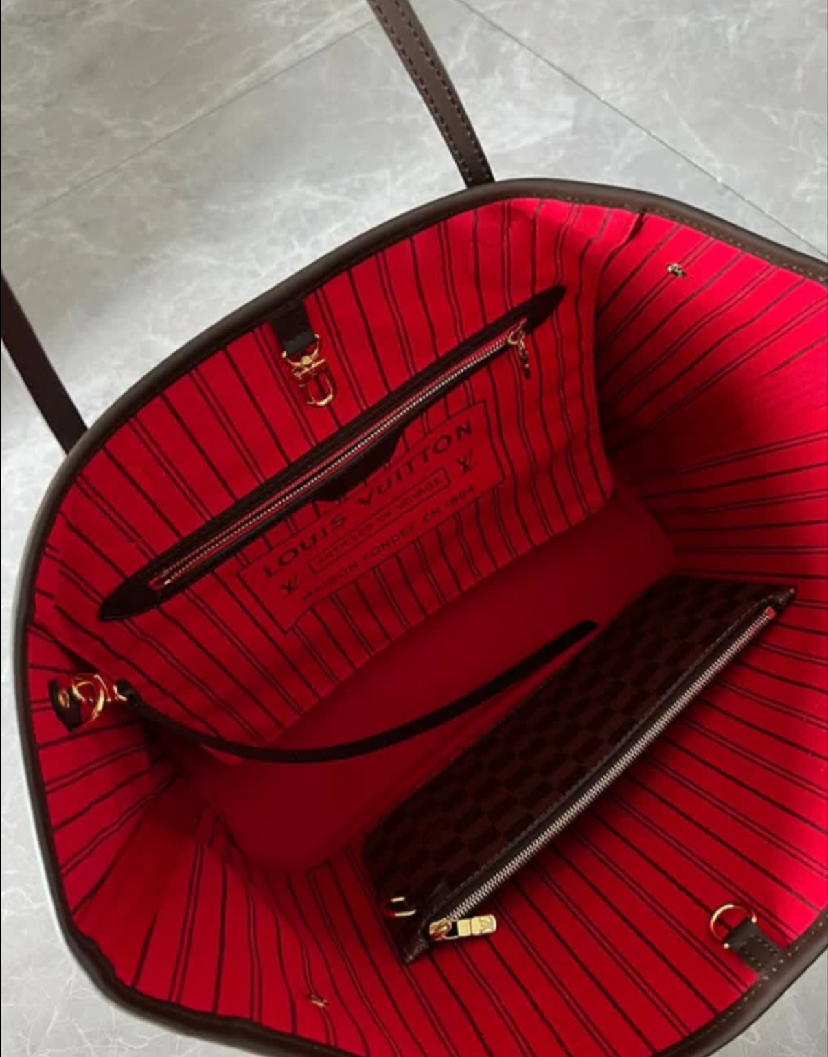 Louis damier neverfull